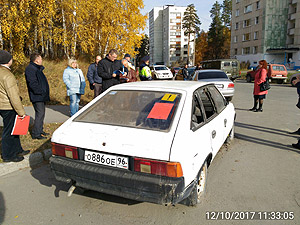 Итоги 3 рейда по выявлению бесхозяйных (брошенных) автомобилей