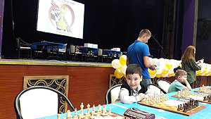 Юные шахматисты сыграли на выезде