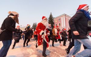 Забег Дедов Морозов. Четвёртый!