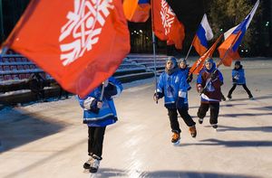 Долгожданное открытие катка в ПКиО состоялось!