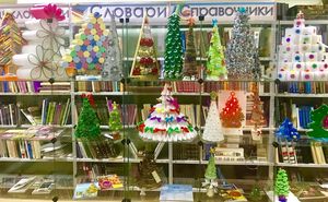Лучшие арт-ёлки выбрали в городской библиотеке