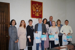 Торжественное вручение ключей от квартир