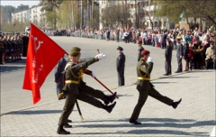 Митинг и парад в День Победы