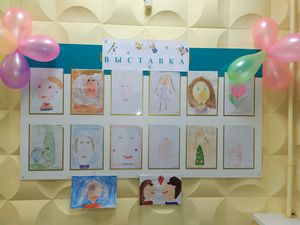 Рисунки о маме