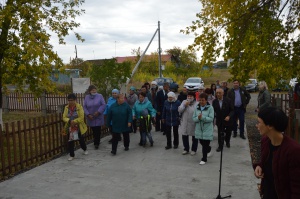 Открытие клуба в поселке Ближний Береговой