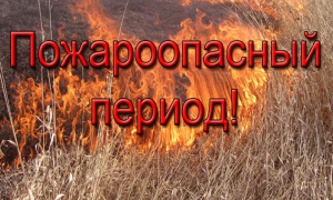 Внимание! Наступает весенне-летний пожароопасный период!