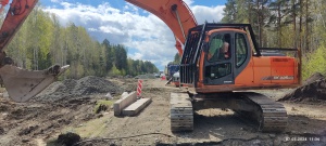 Продлен срок закрытия движения транспорта по проспекту Мира до 30 июня