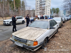 Рейд по брошенному (бесхозяйному) транспорту