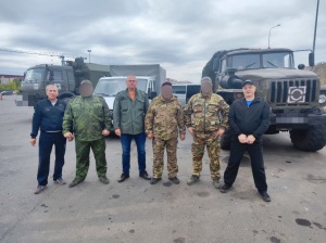 Посылки нашим бойцам доставлены в Мелитополь, Запорожье, Макеевку в рамках гуманитарной миссии Снежинска в ДНР