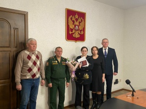 Рядовой Баранцев Александр посмертно удостоен высокой государственной награды Российской Федерации