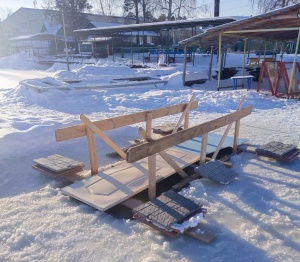 Всё готово к Крещенским купаниям! Безопасность прежде всего