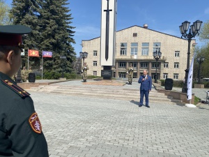 Поздравление главы г. Снежинска Андрея Пульникова с Днём Победы!