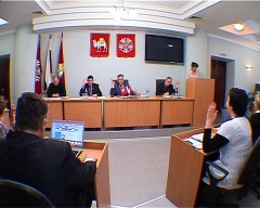 Телесюжет по материалам заседания Собрания депутатов 
города Снежинска