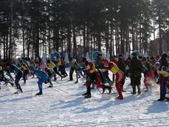 Итоги лыжного марафона